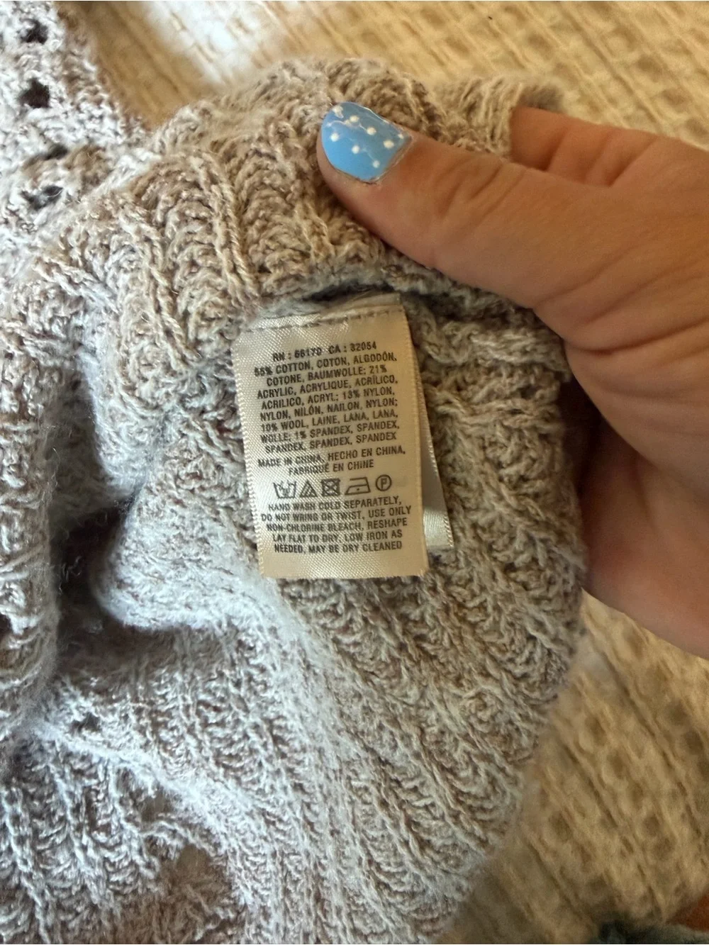 Moth Anthropologie Beige Cardigan